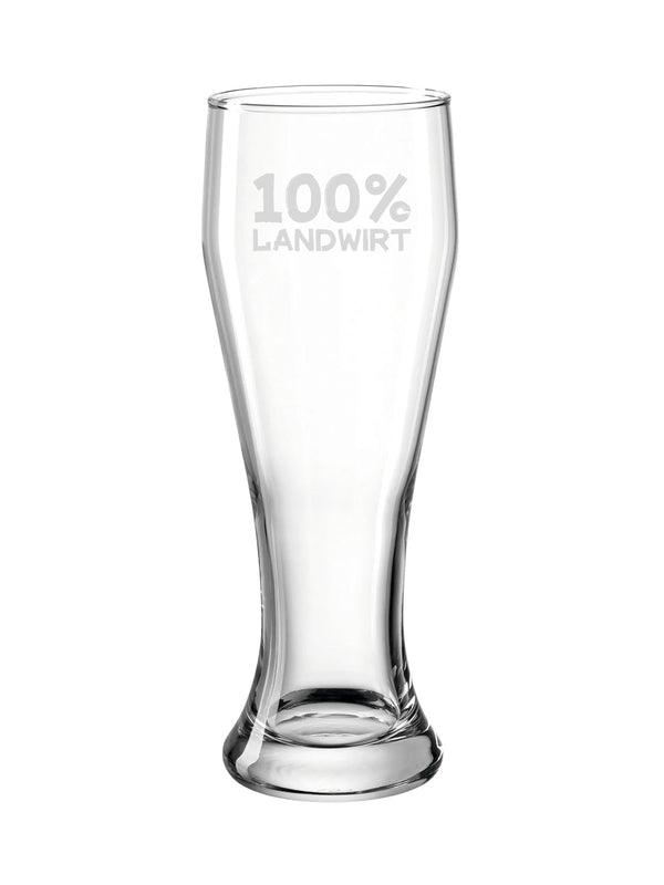 "100% Landwirt" | Bierglas Classic