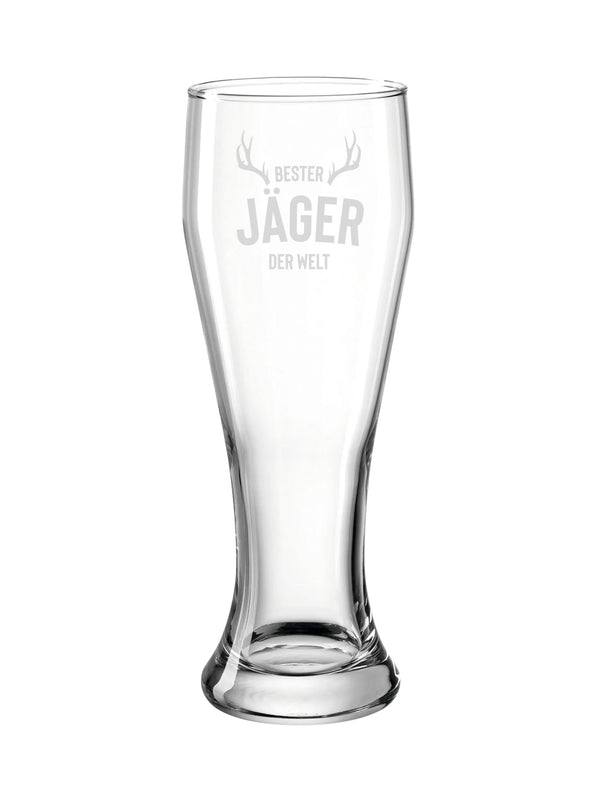 "Bester Jäger" | Bierglas Classic