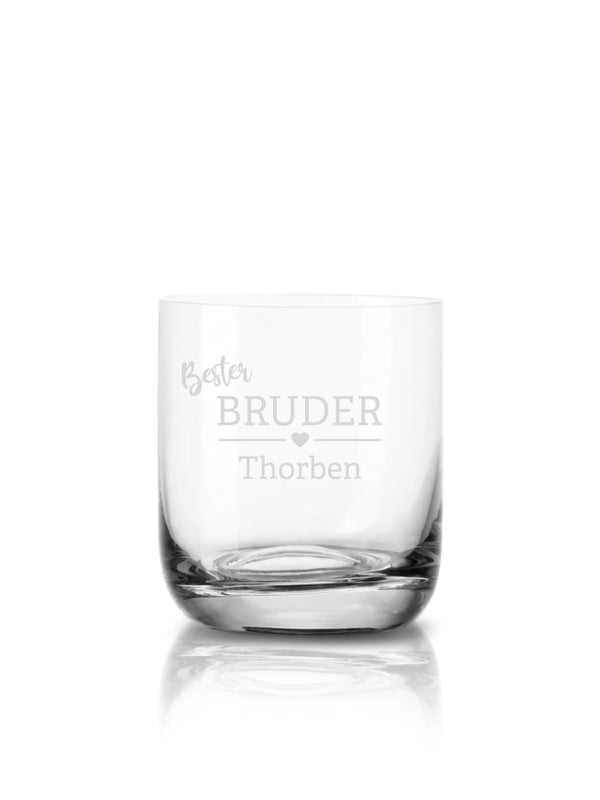 Bester Bruder - Personalisiert | Whiskyglas