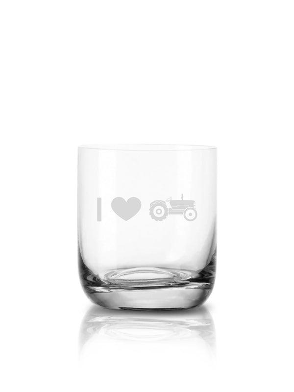 Ich liebe Trecker | Whiskyglas