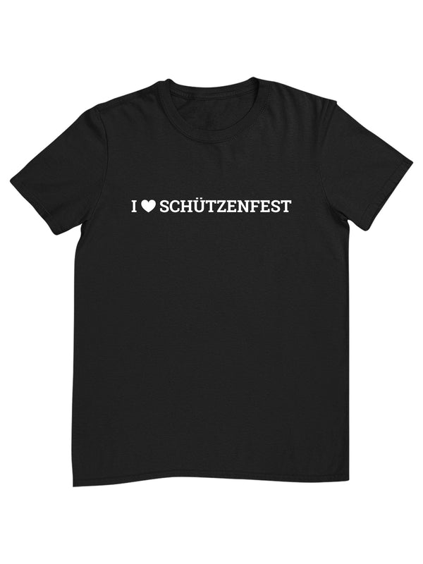 "I Love Schützenfest" | Herren / Damen T-Shirt