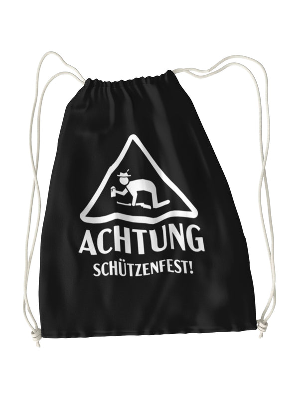 "Achtung Schützenfest" | Turnbeutel