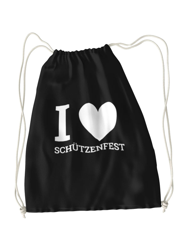 "I Love Schützenfest" | Turnbeutel