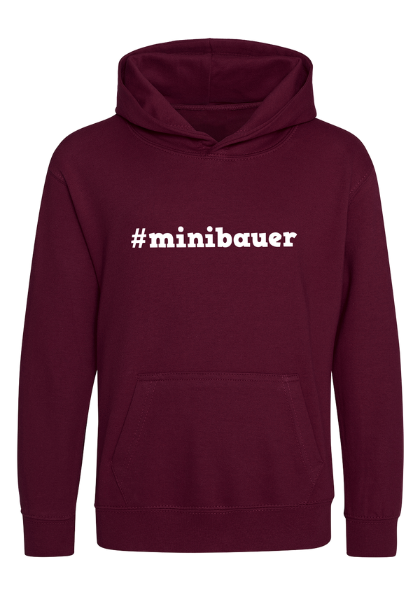 #minibauer | Jungs Hoodie